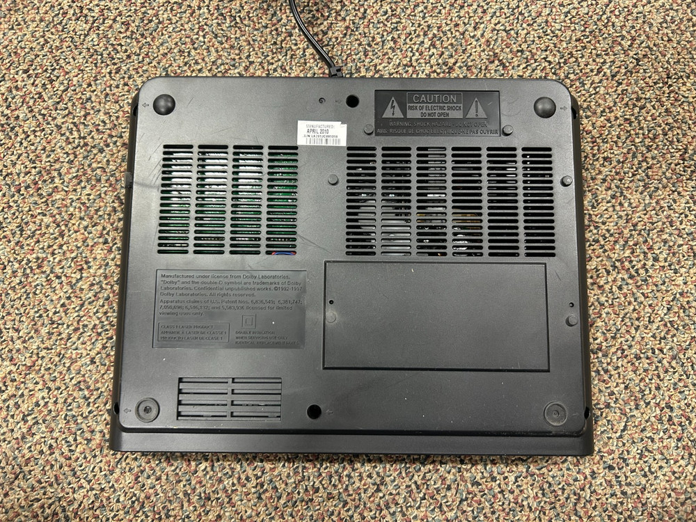 RCA DRC277B DVD Player Dolby Digital