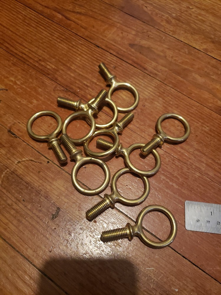 Lot Of Solid Brass Turrets 1 1/8"