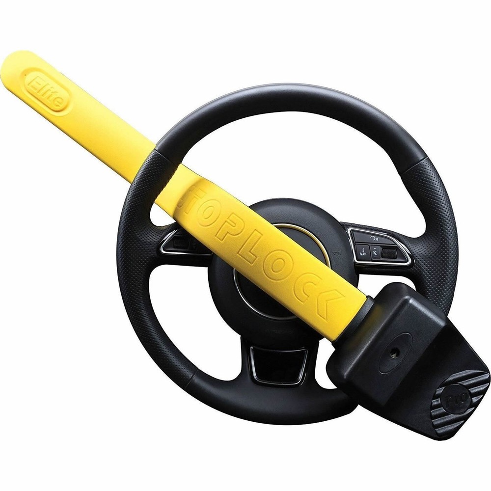 Stoplock Pro Elite Steering Wheel lock Premium Car Van 4x4 SUV Immobiliser.Caps✅