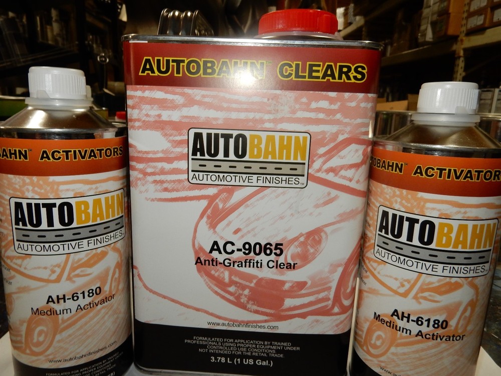 AC 9065 ANTI GRAFFITI Urethane Clear Coat 6 Quart Kit