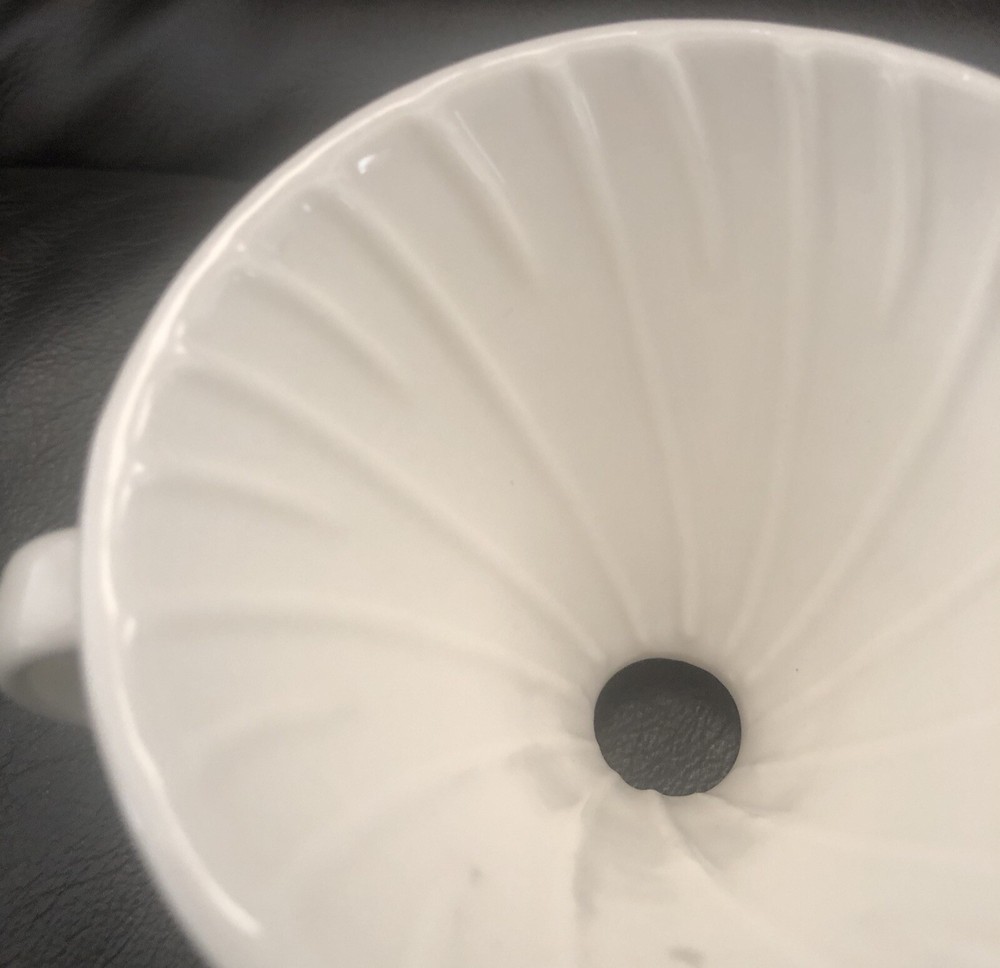 Ceramic Coffee Dripper Classic White Quick Easy Brew