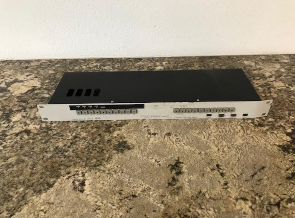 Grass Valley Group Ten X L Serial Control Panel- 09865-00