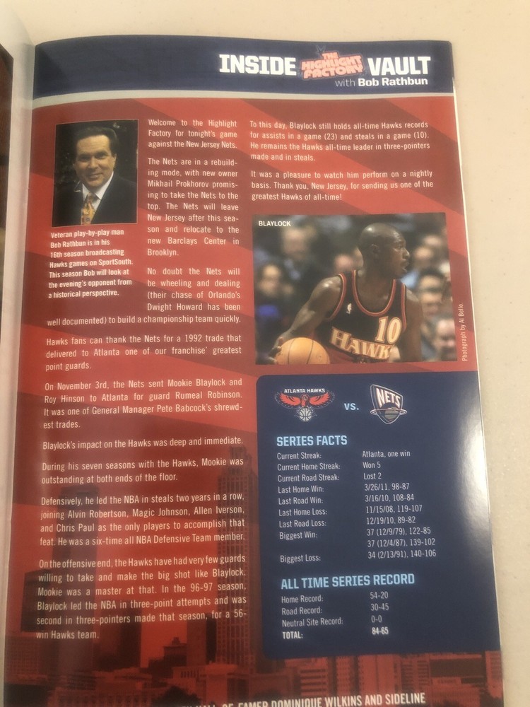 Atlanta Hawks 🏀 Highlight Factory Program 🏀 Josh Smith 🏀 12•30•10 Nets
