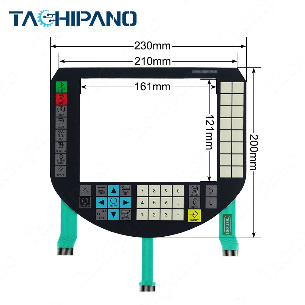 Touch Panel for A5E00363443 HT8 Screen Glass with Keyboard