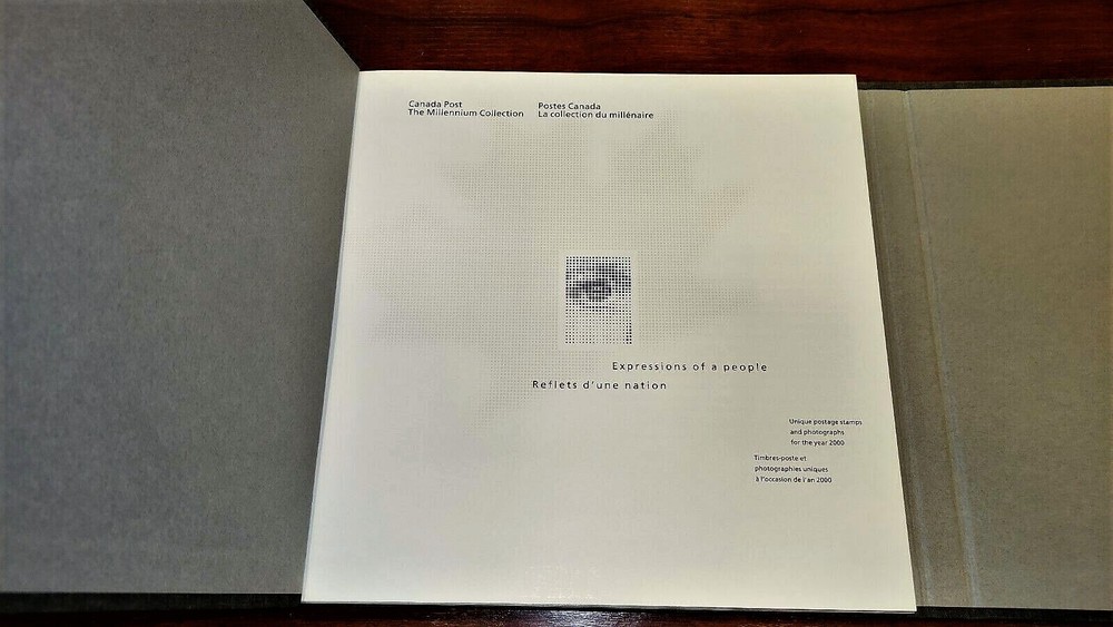 Canada Post 2000 The Millennium Collection Stamp Book. (BI#LBDR)