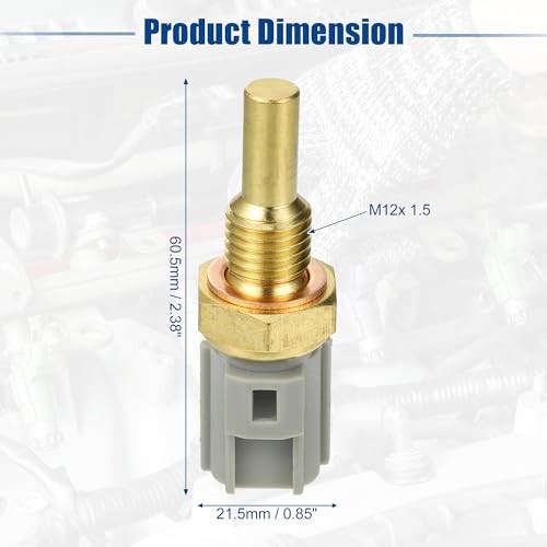 Water Temperature Sensor Engine Coolant Temperature Sensor Fit for Yamaha YZF