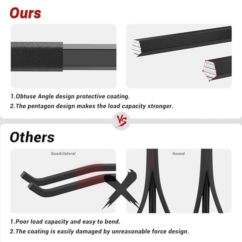 Heavy Duty Garage Storage Hooks Wall Mount Tool Organizer Hangers Tools 4 Pack