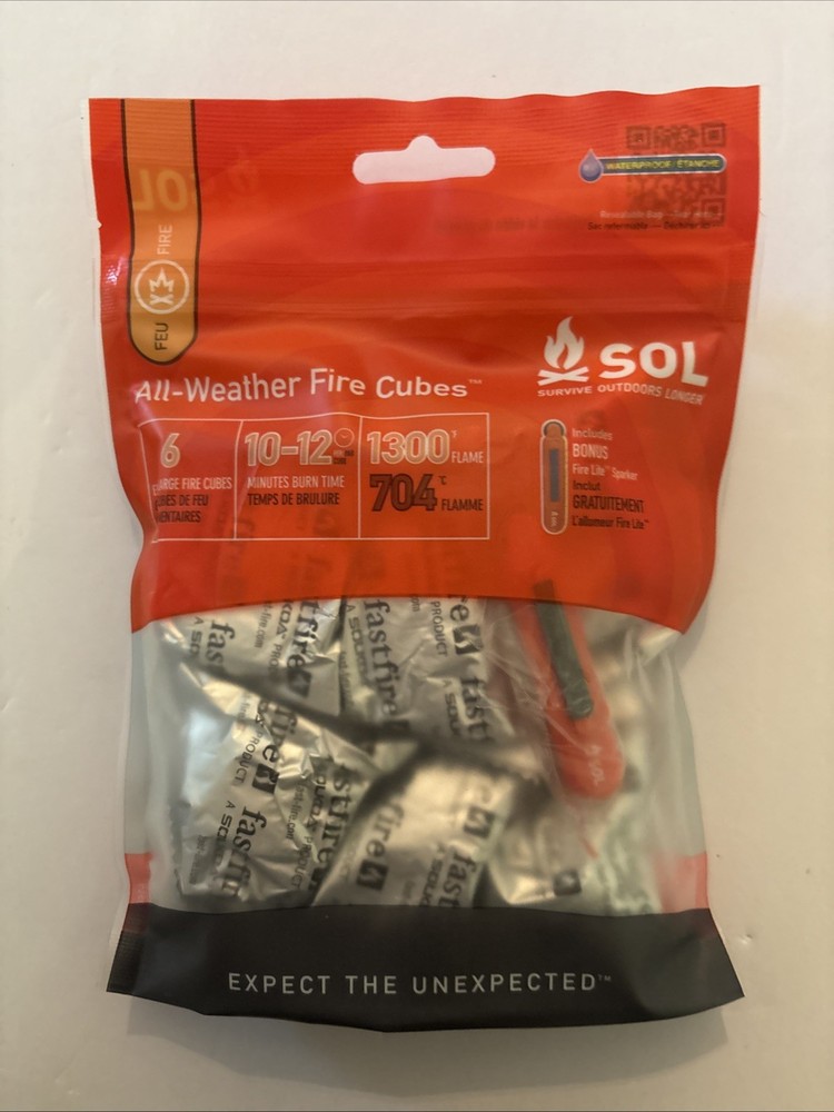 SOL All-Weather Fire Cubes