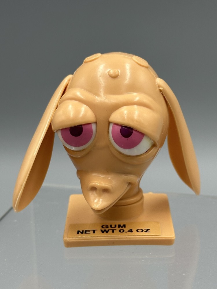 1993 Full REN & STIMPY Topper CANDY CONTAINER Vintage TOPPS Nickelodeon
