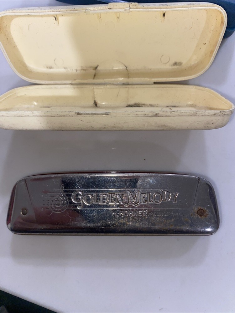 Lot Of 5 Harmonicas