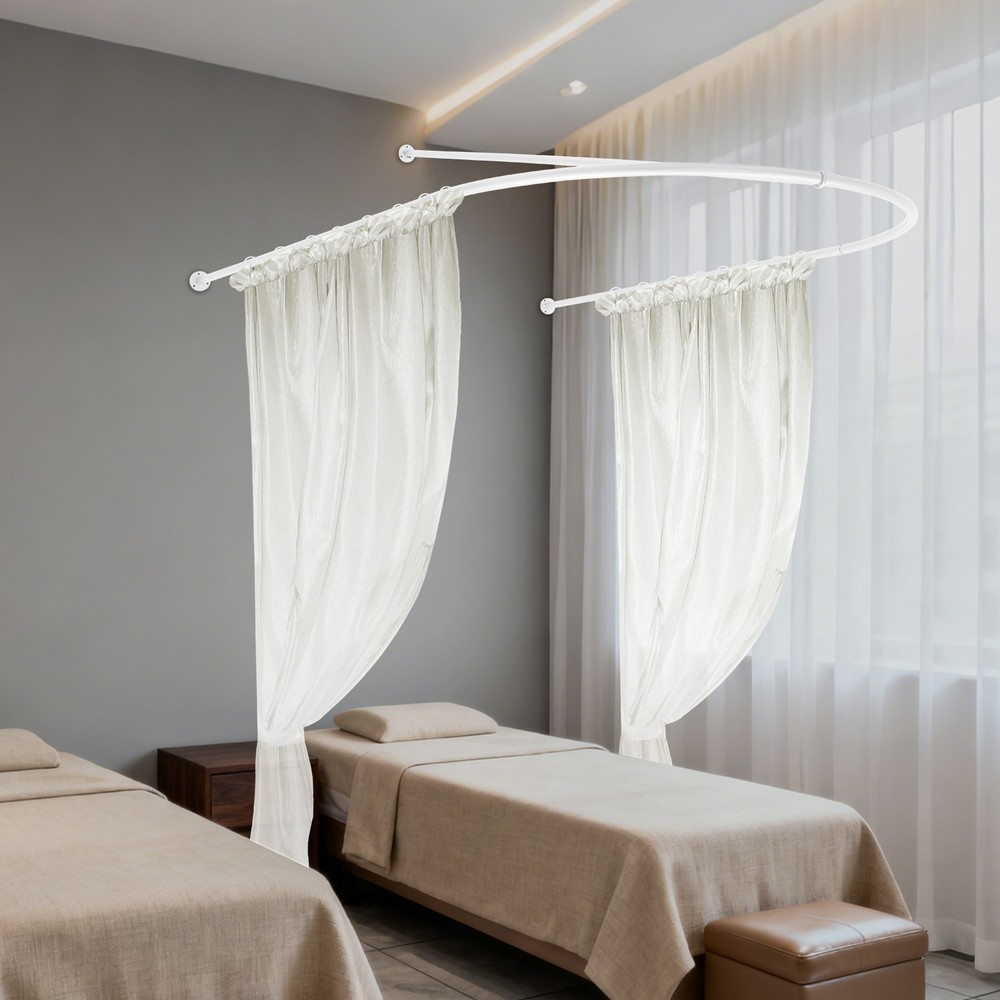 U-shaped Multifunctional Privacy Partition Curtain Rod Scene Space Separation