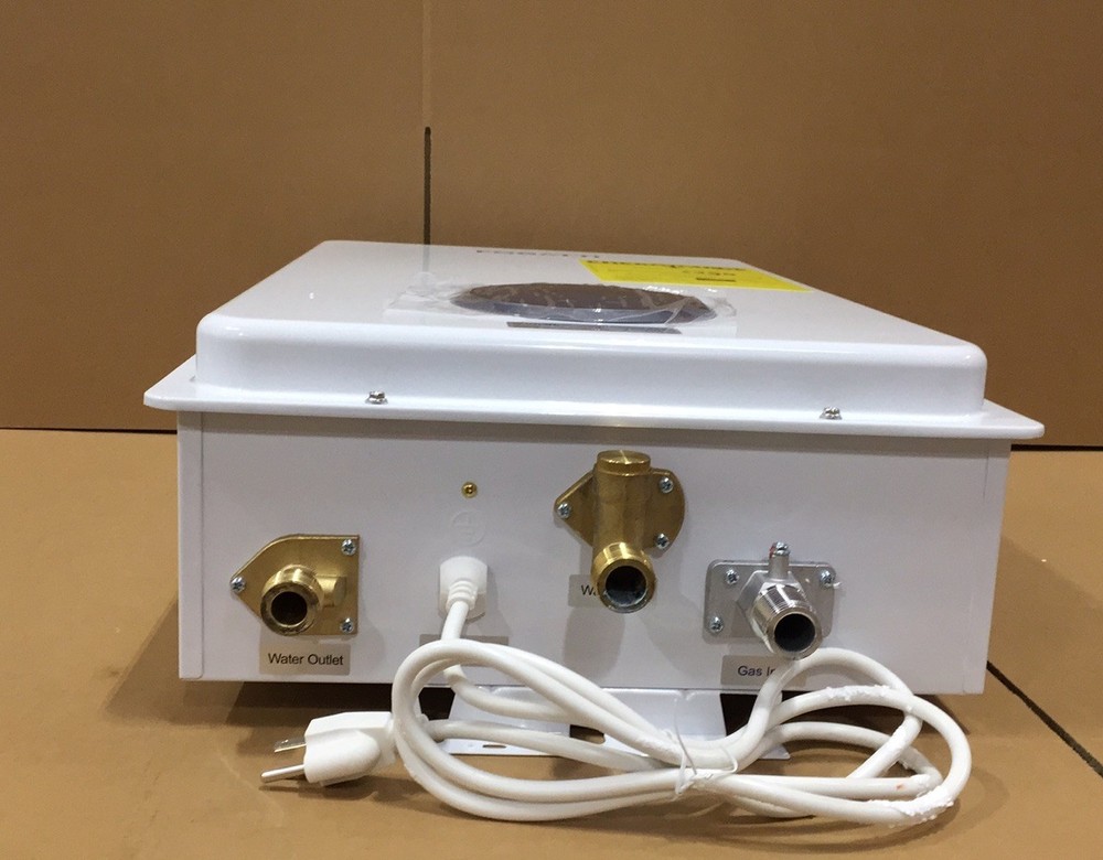 【99% NEW】FOGATTI Tankless Water Heater Natural Gas 6.3GPM 145,000BTU Whole House
