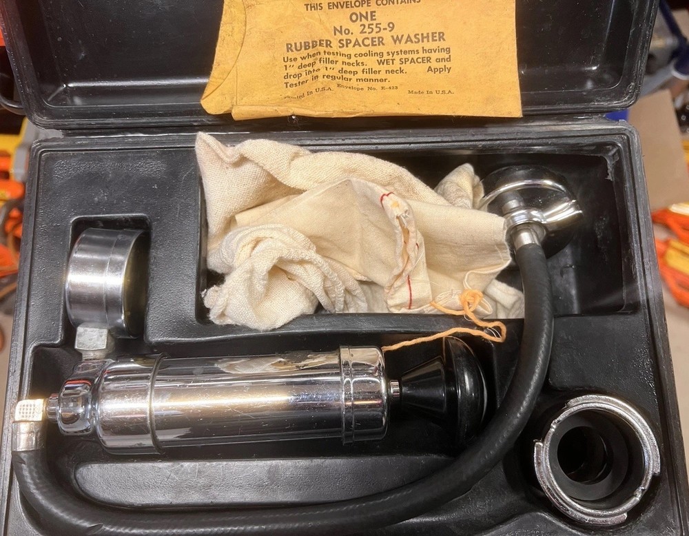 Vintage Stant ST-255A Cooling System Pressure Tester Kit