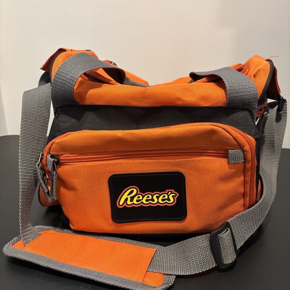 Soft Cooler w/Shoulder Strap & Handle Reese’s Embroidered Logo