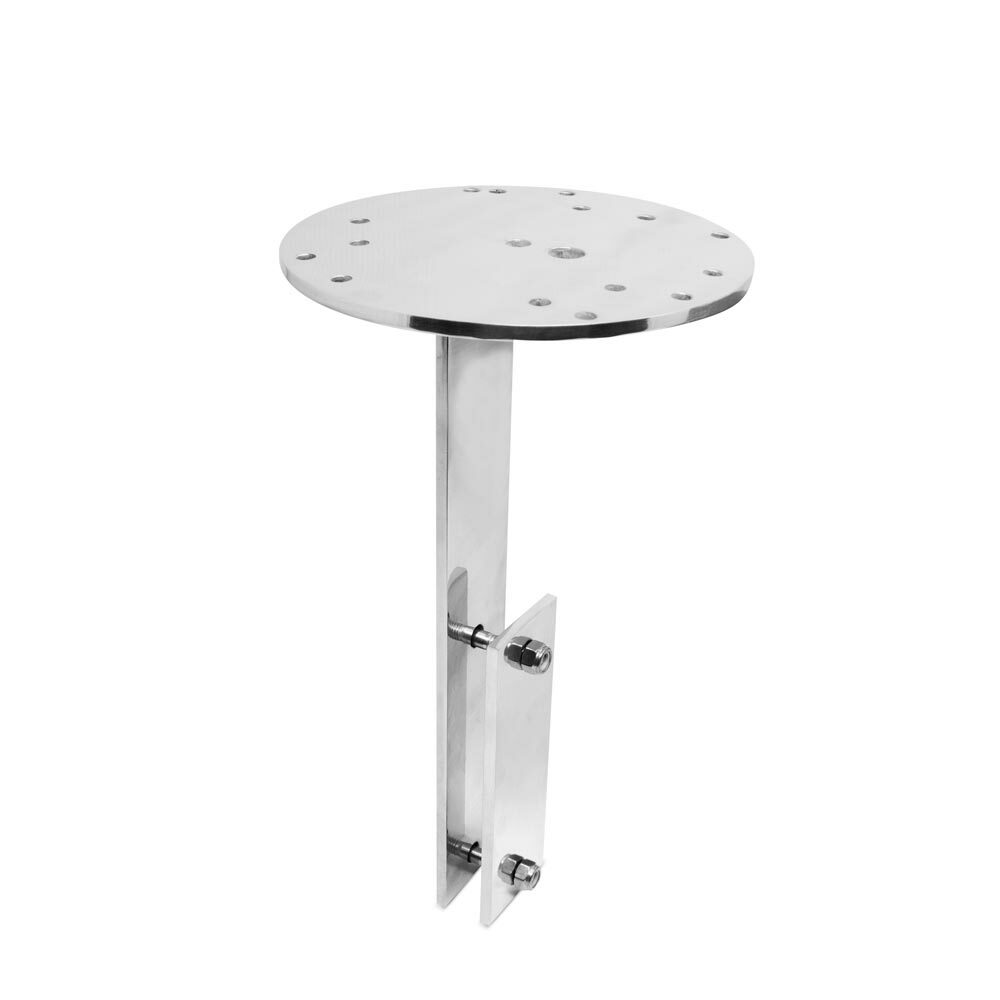 Warning Light Beacon & Bracket For Flatbed Trailer Stake Pocket Mount