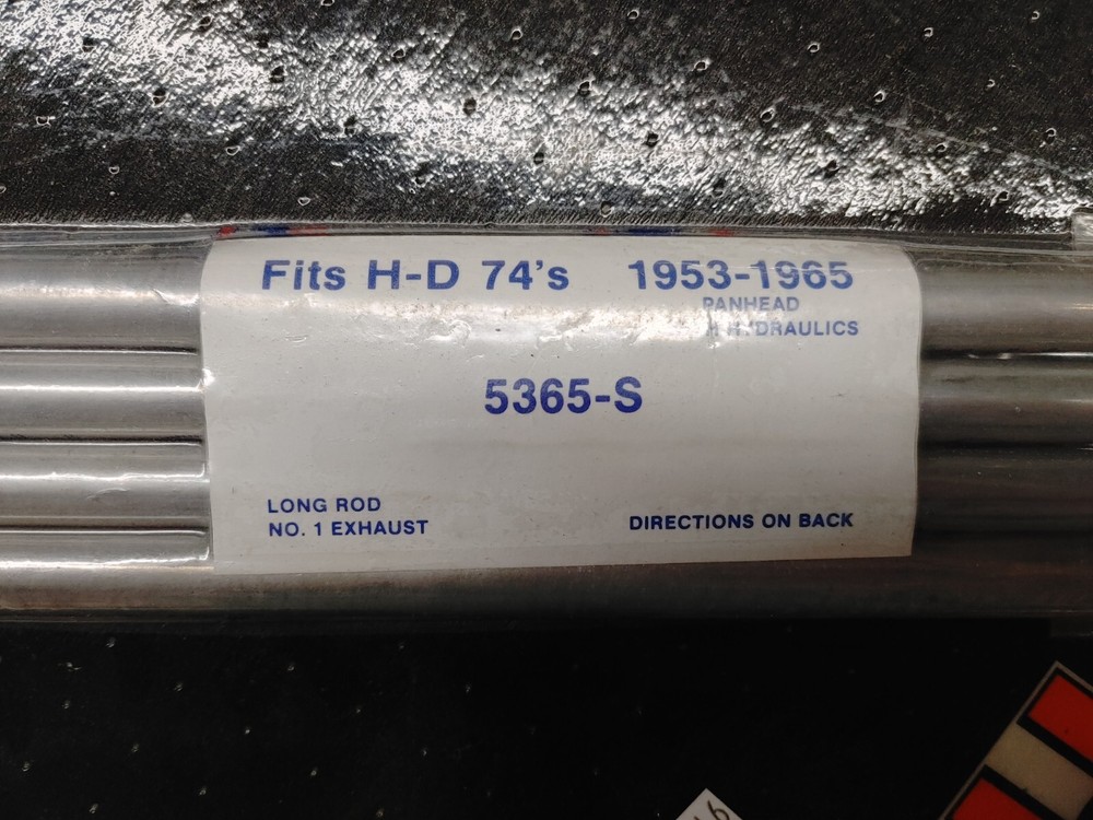 CUSTOM CHROME Stock Replacement Pushrod Kit 36032