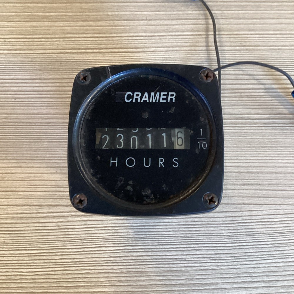 CRAMER Elapsed Time Panel Mounted Indicator - 113GH200-D 0008A-855