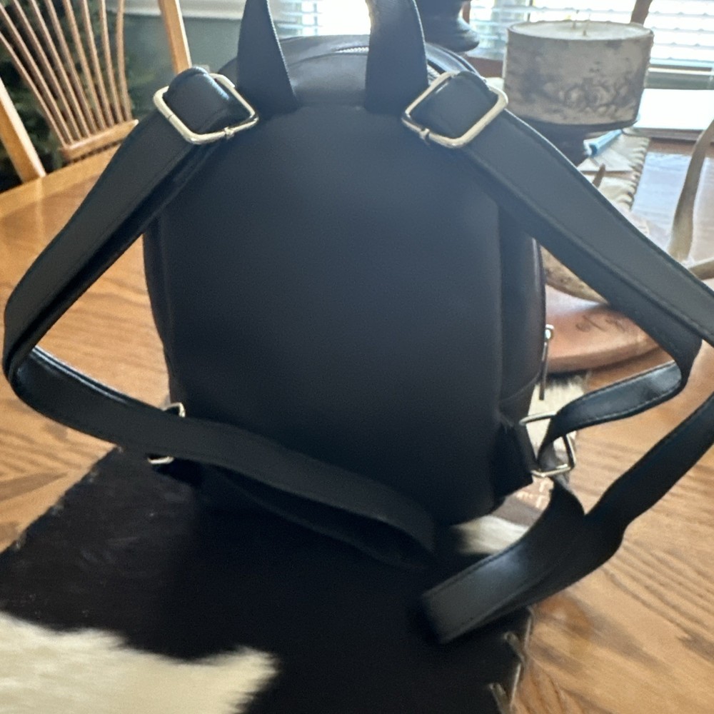 Marc Tetro Black Boston Terrier Mini Backpack