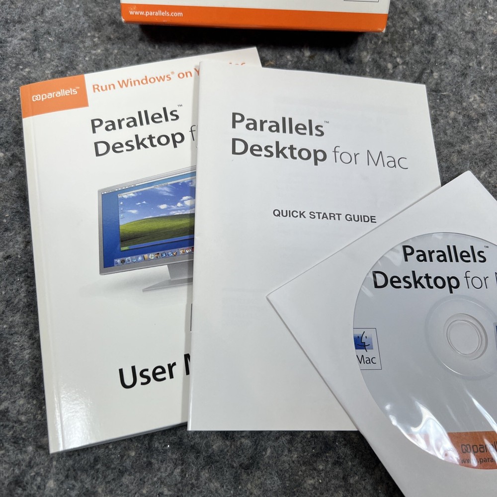 Vintage Software Parallels Desktop for Mac OS X - Nova Development (2006)