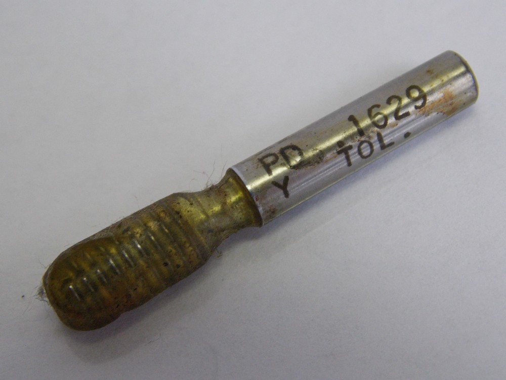 THREAD PLUG GAGE 10-24 GO PD .1629