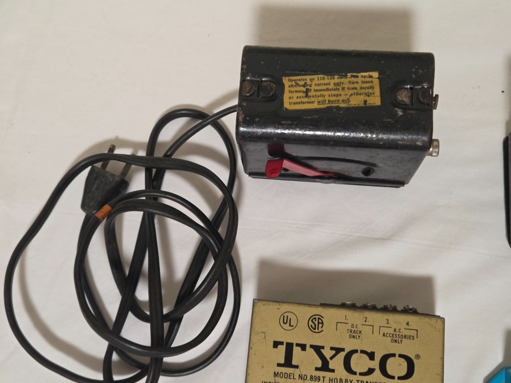 Train Transformer Lot. Used. Tyco, Lionel & More! As is Untested. Control Switch