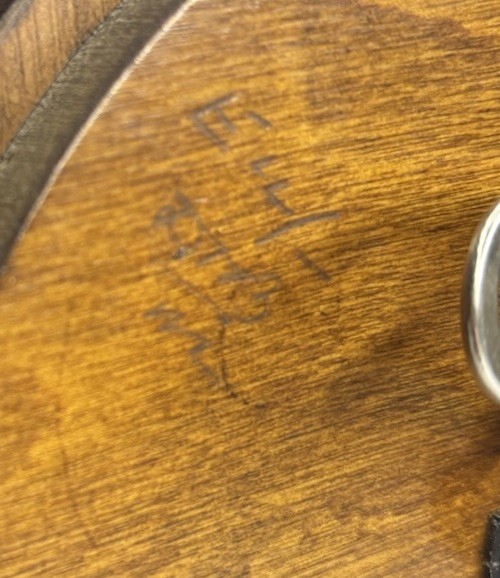 Vintage Nazi Wind Up Clock