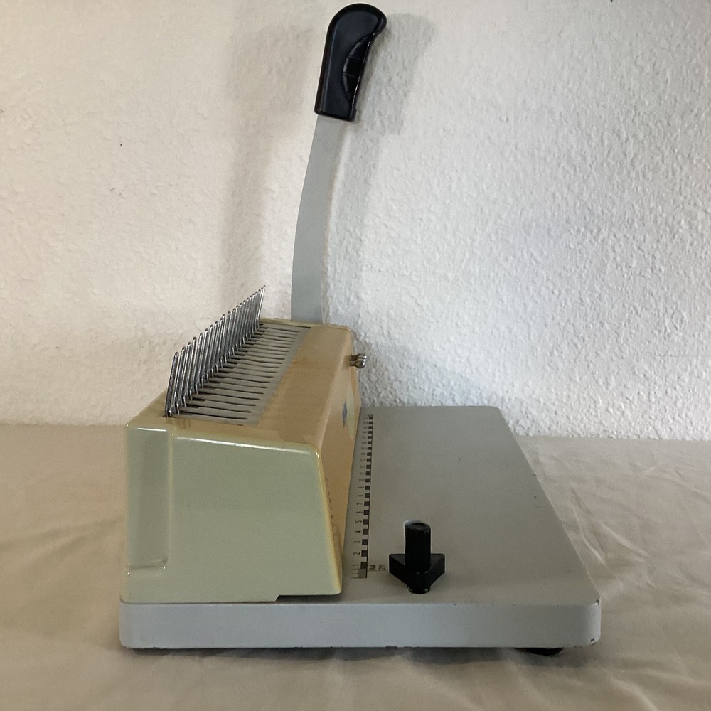 Offi-Bind Comb Punch and Binder Used Working