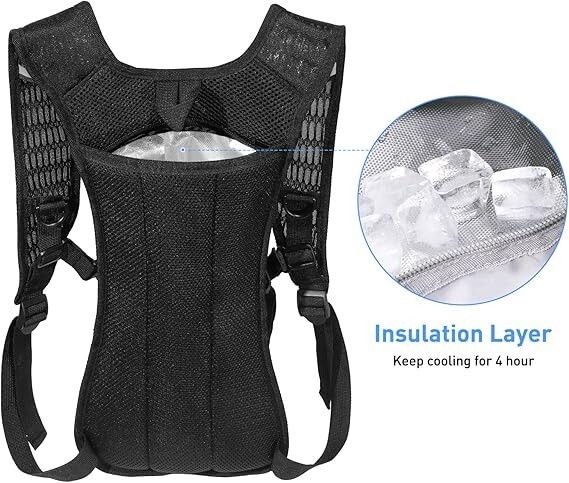 Hydration Pack,Hydration Backpack with 2L Hydration Bladder Lightweight Insulati