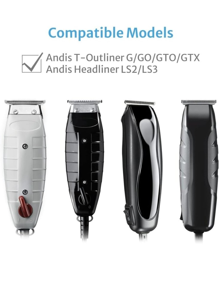 Professional Andis GTX Replacement Zero Gap T-Blade - Hand Sharpened for Barbers