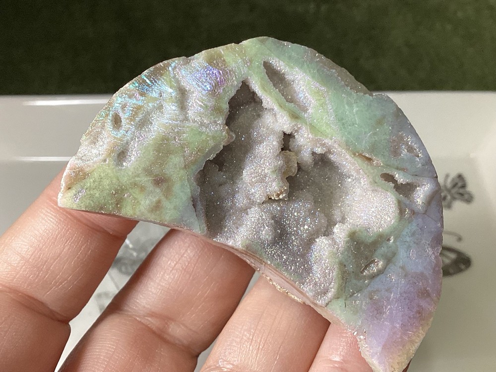 Crystal Aura Sphalerite Moon