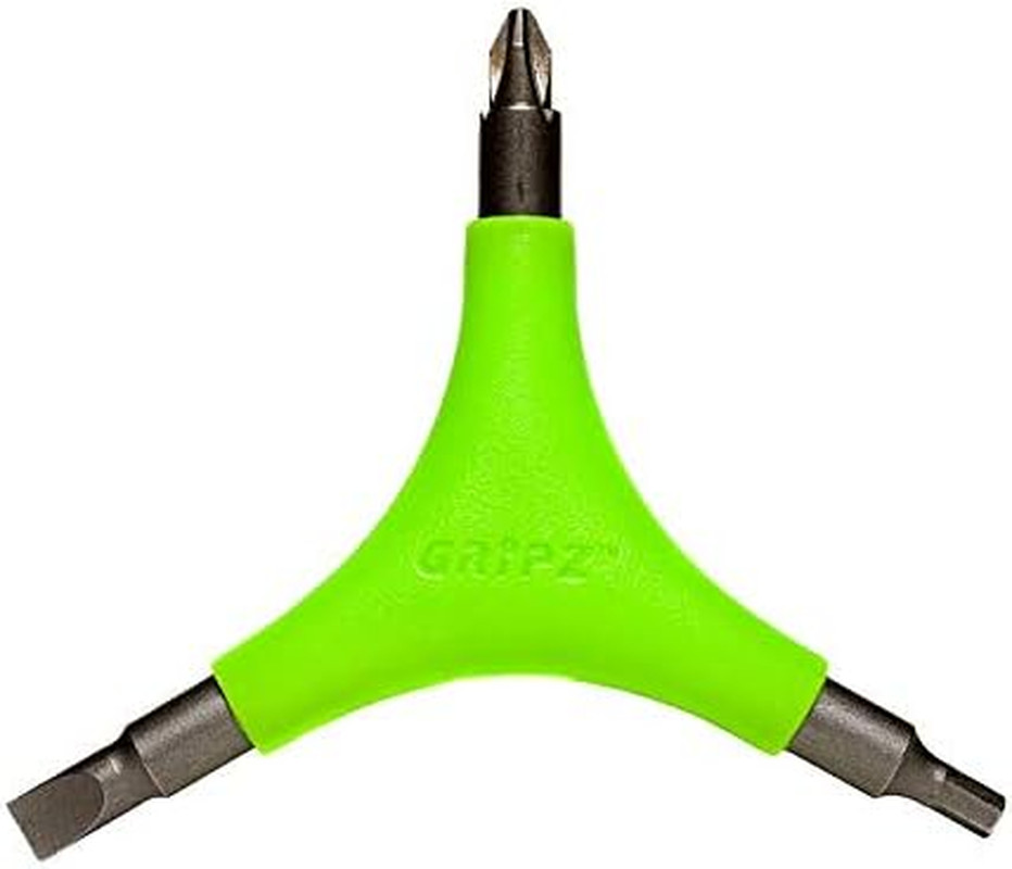 Gripz Inline Skate Tool, 6 Tools, 4 Mm Hex, Rotate Wheels, Remove Bearings, 2 Sc