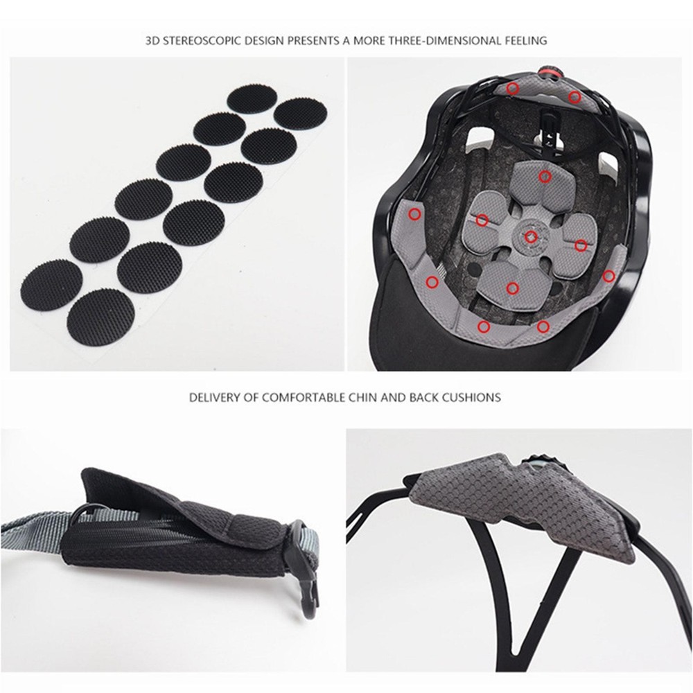 Helmet Inner Padding Pads Kit Replace Breathable Accessory Protective Pads