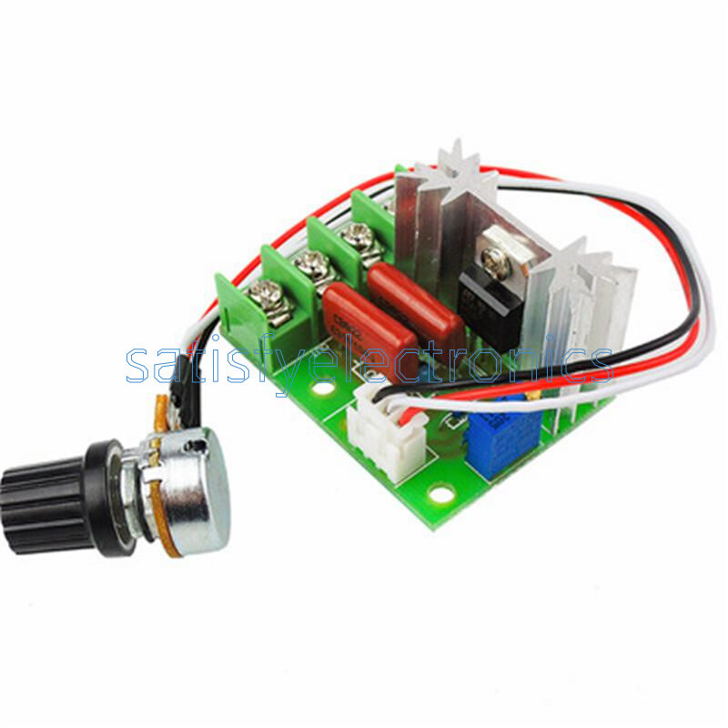 AC 50-220V 2000W High Power Voltage Regulator Switch Motor Speed Controller -