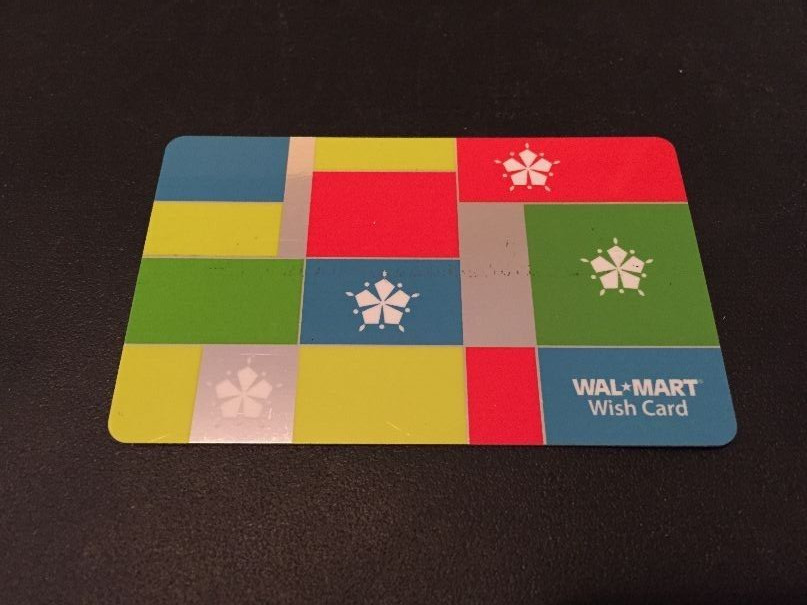 WALMART Snowflakes ( 2007 ) Gift Card ( $0 )