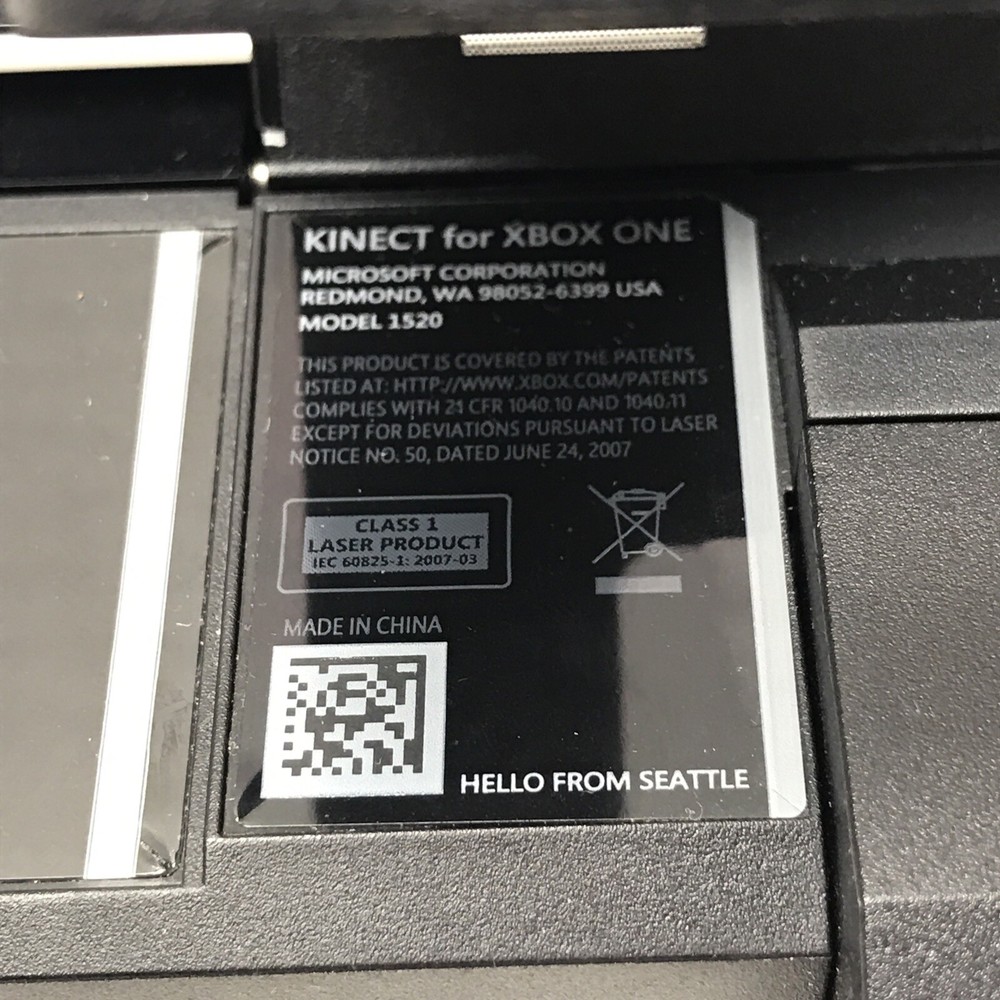 Microsoft Xbox One Kinect Camera Motion Sensor Bar Model 1520 - OEM Tested Works