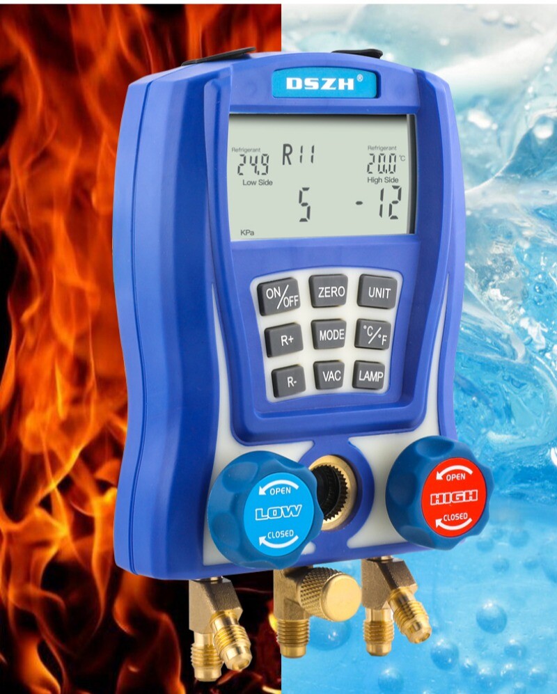 Electronic Air Conditioner Fluoridation Meter Digital Display Temperature