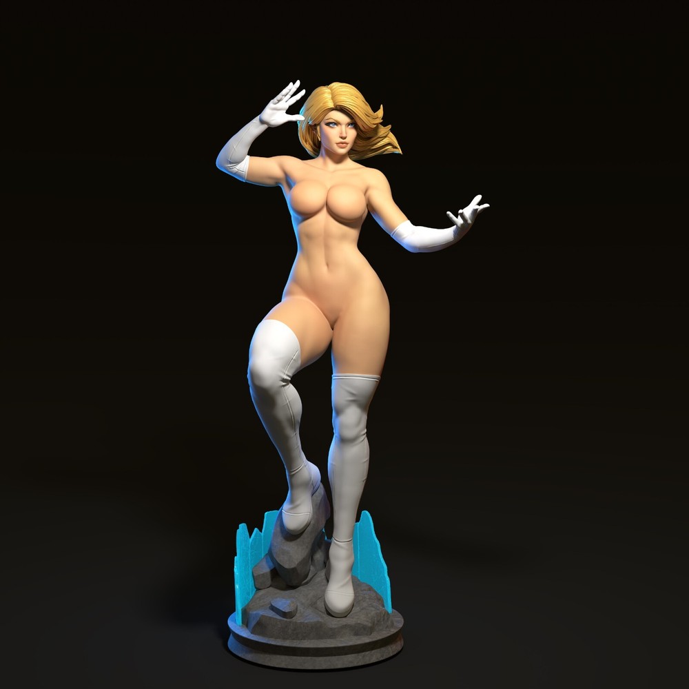 Sue Storm Statue 3D Print Unpainted/Unassembled