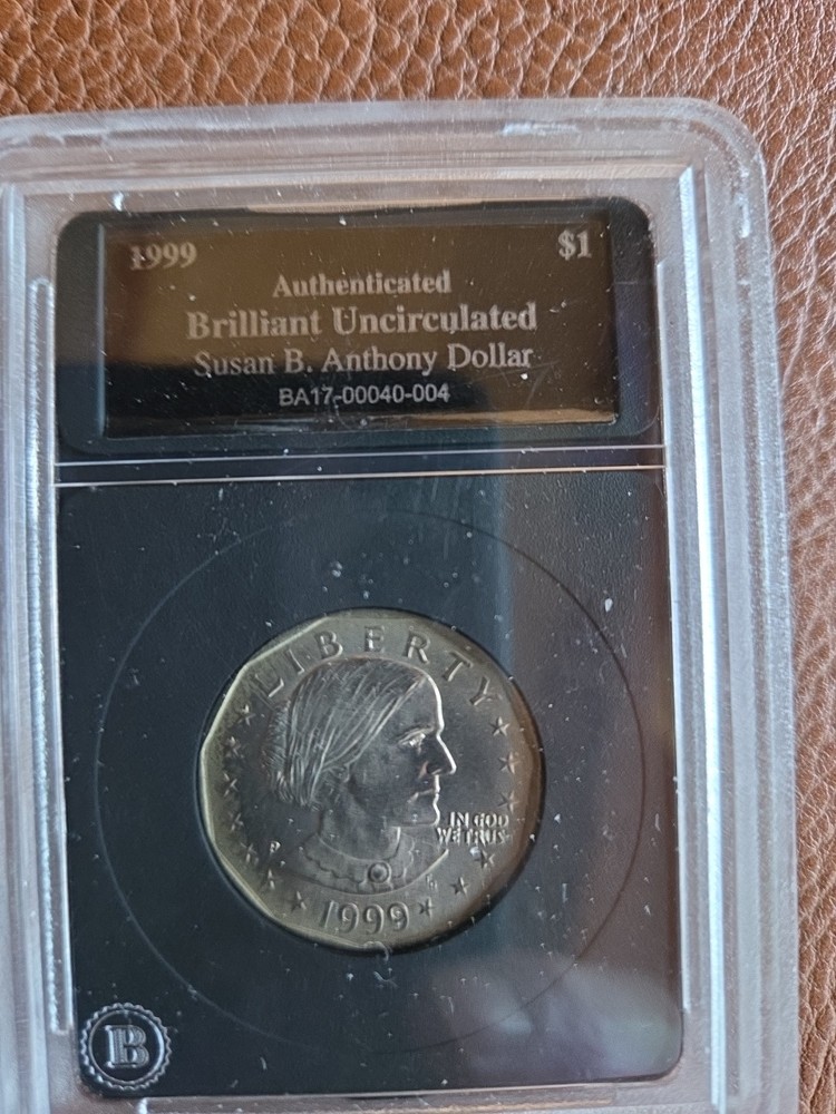 1999 BU Susan B Anthony  Dollar