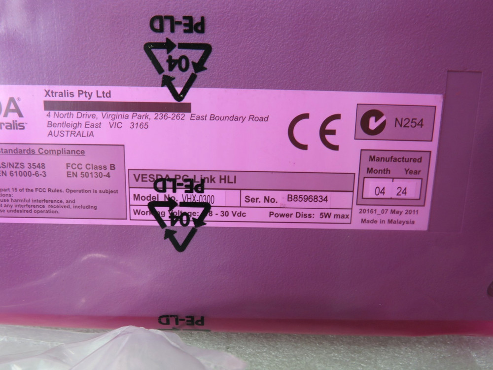 Xtralis Vesda VHX-0300 Open Protocol High Level Interface (HLI) [CTD]