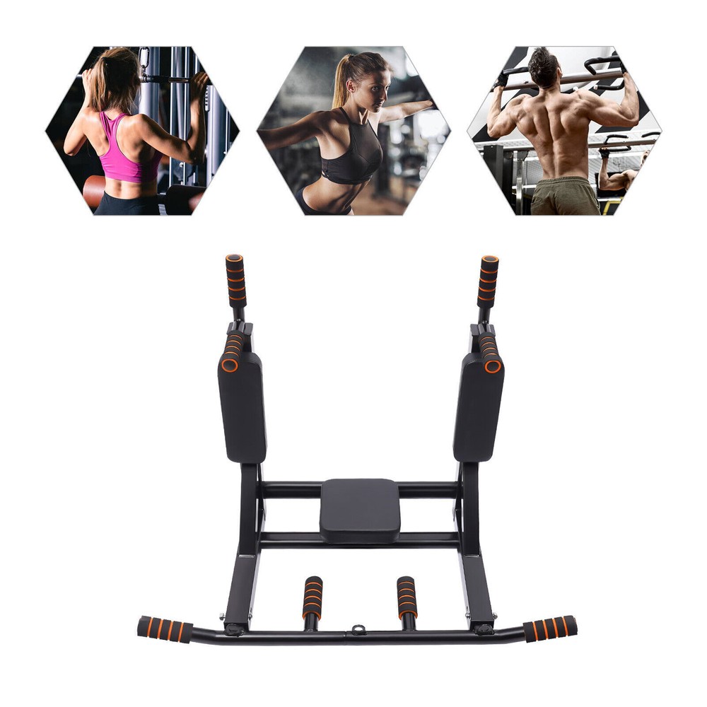 Wall-Mounted Dip Stand for Pull-Ups, Leg Lifts, and Home Workouts