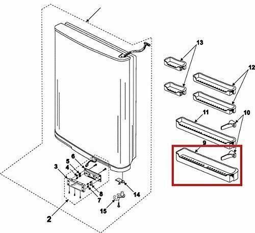 DA63-01263C Guard Ref Low Compatible with SAMSUNG Refrigerator
