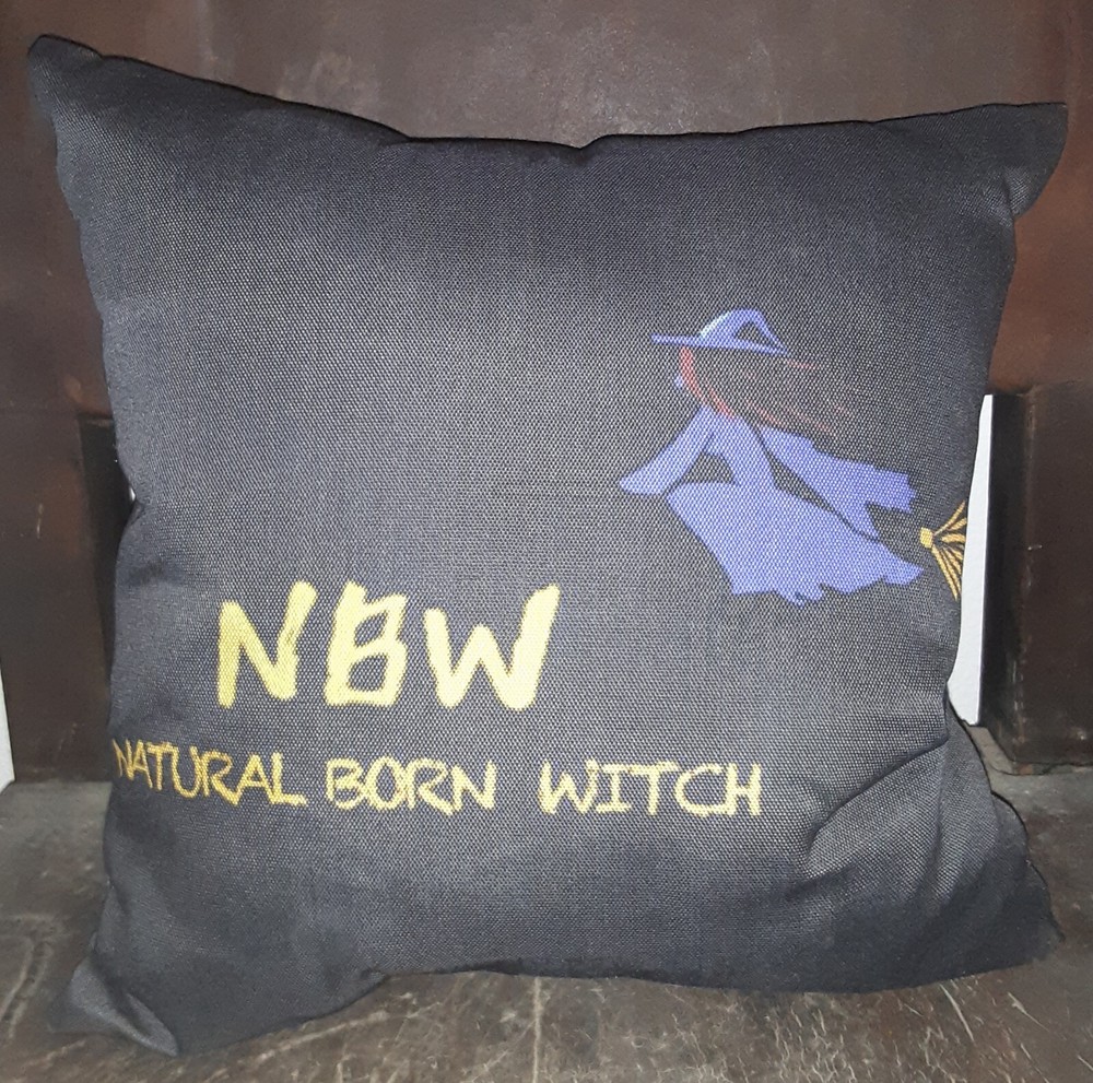 Haunted Witchcraft Magick Pillow