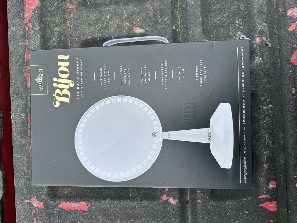 Impressions Vanity Bijou Hand Mirror