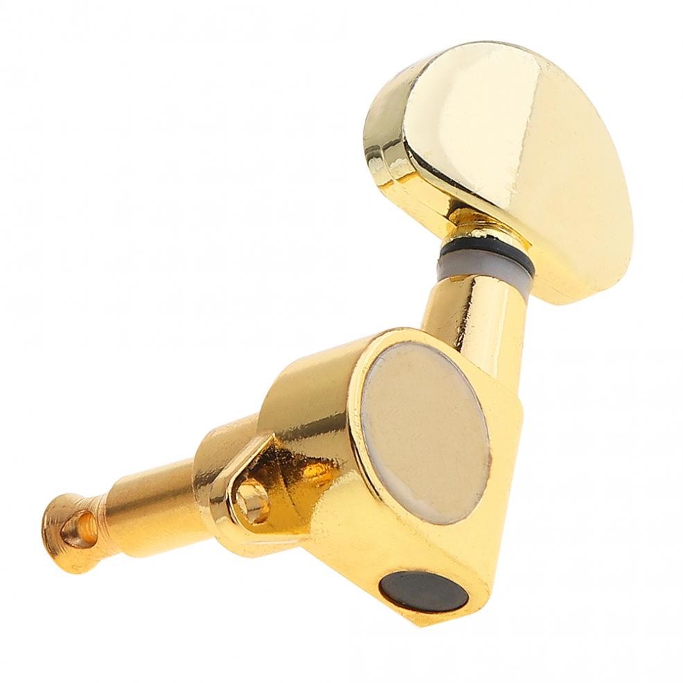 6 Pieces Guitar String Tuning Pegs Tuner Machine Heads Knobs Tuning Keys 3R+3L