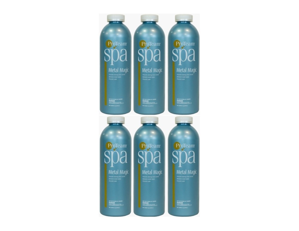 6 ProTeam Spa Metal Magic 1qt