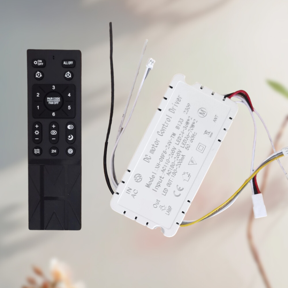 Ceiling Fan Light Remote Control Dimmable Controller Driver Accessories
