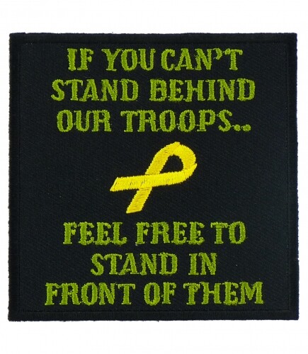 Stand Behind Our Troops Patch, Support Our Troops Patches
