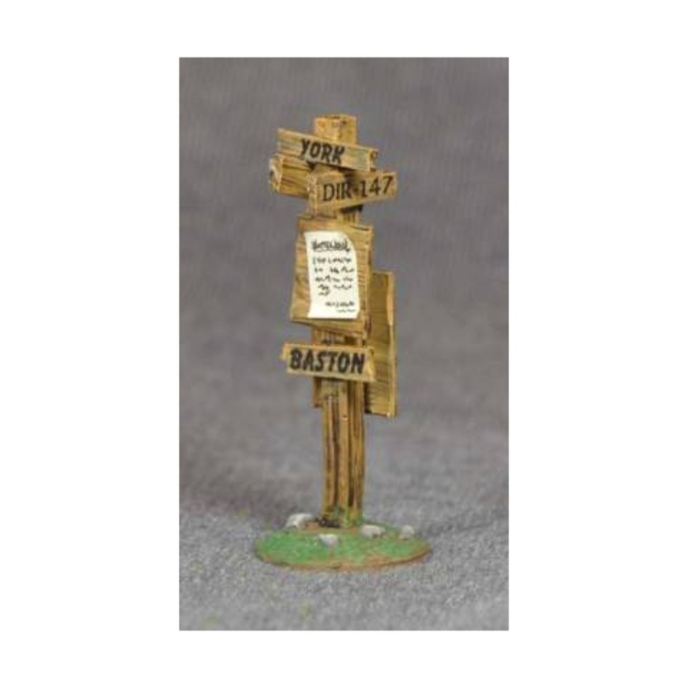 MBA Castle 25mm Sign Post #2 Pack New