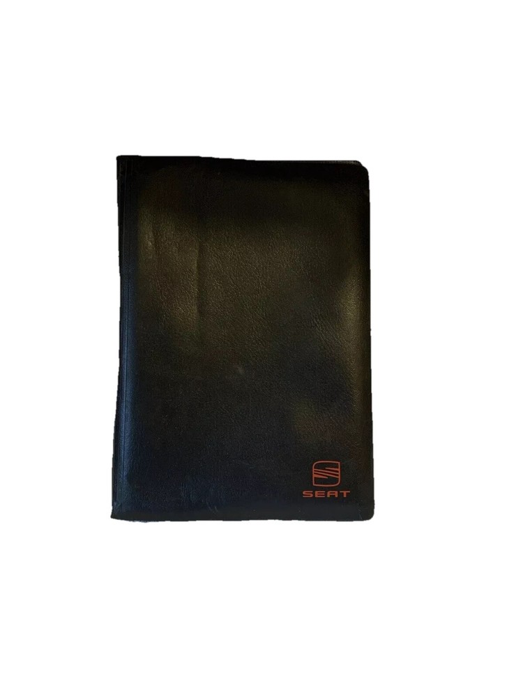 SEAT OWNERS HANDBOOK MANUAL WALLET ONLY Black original