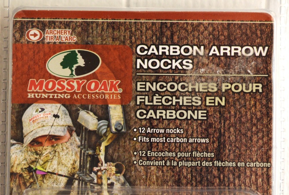 Mossy Oak Carbon Arrow Nocks NIP